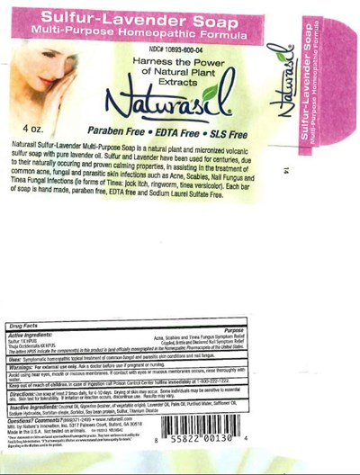Naturasil Sulfur Lavender Soap 4oz
